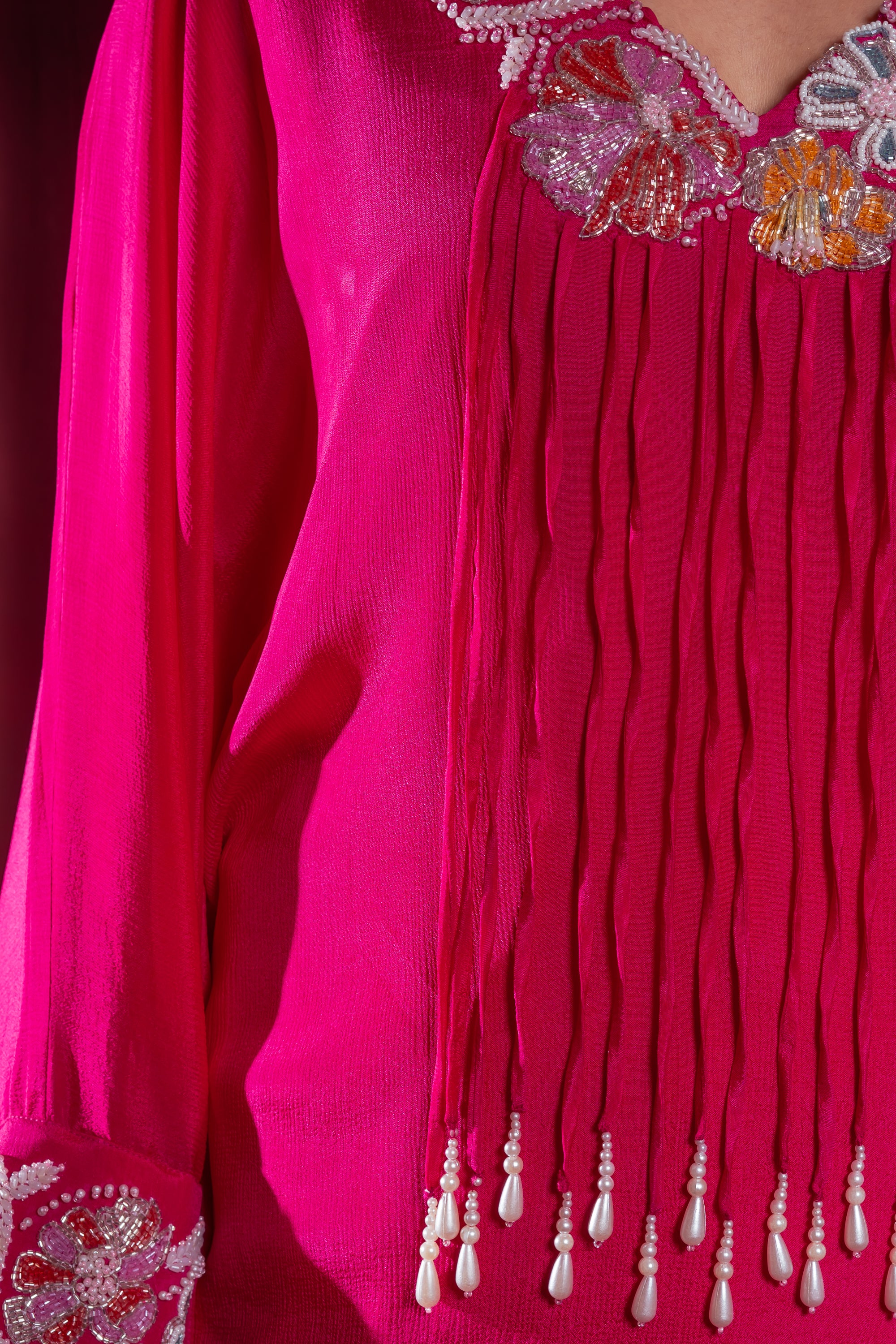 Rani Pink Embellished Co-ord Set